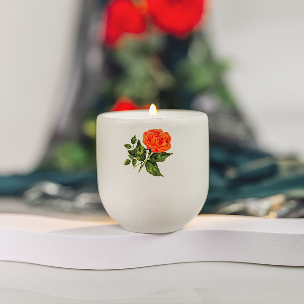 ARA Candle, Lumânare Trandafir #colectia Jardin, 150 g